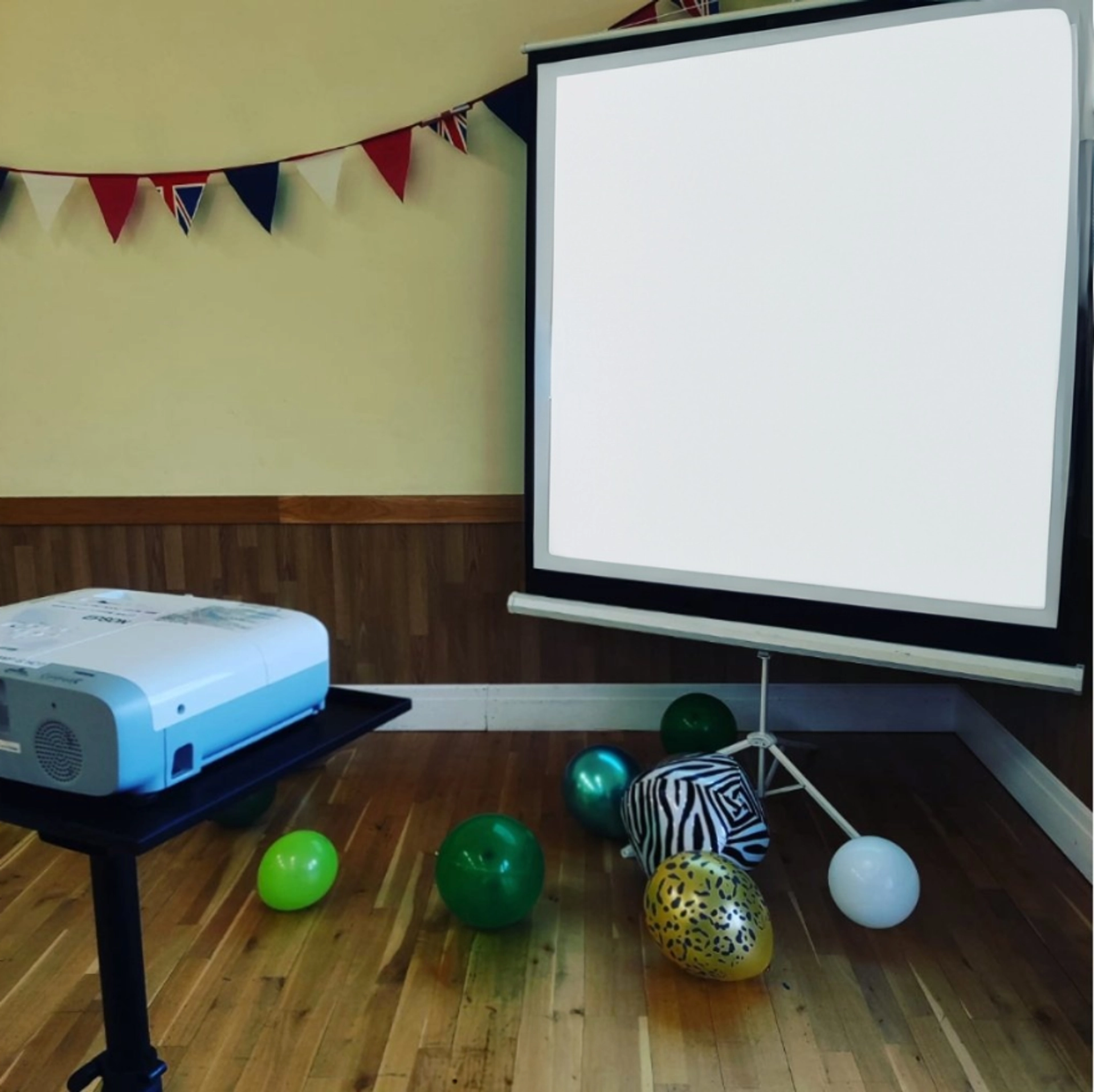 Projector and Screen Hire
